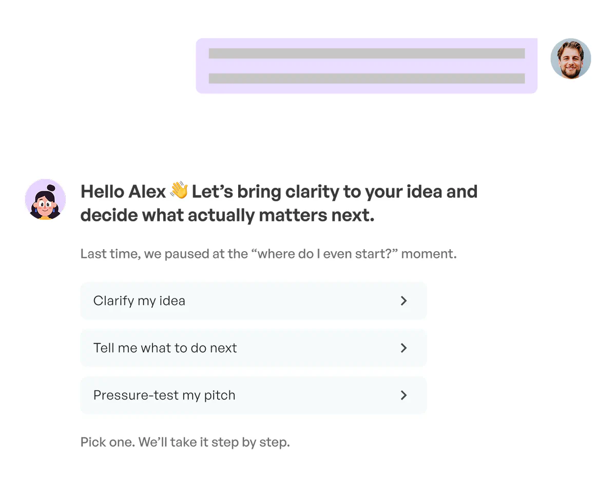 Actionable AI coaching